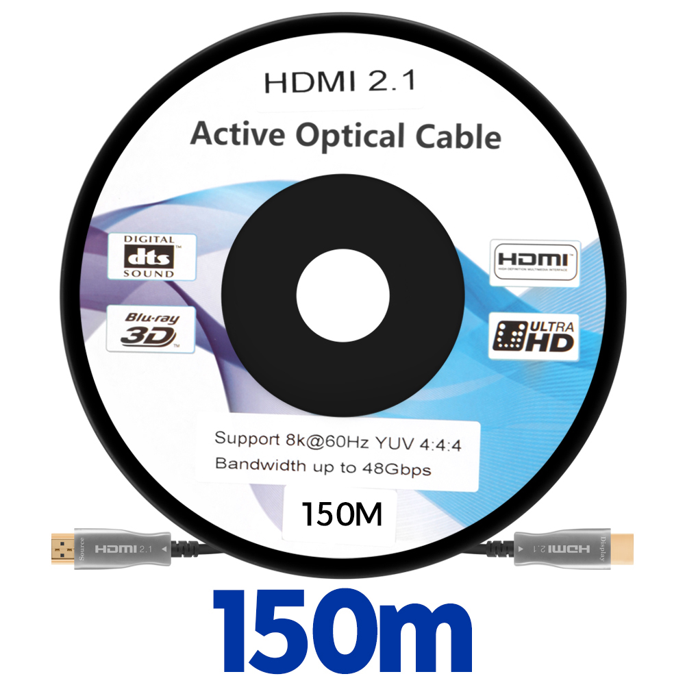 NEXT-7150HAOC-8K HDMI v2.1 UHD 8K Active Optical Cable 150M