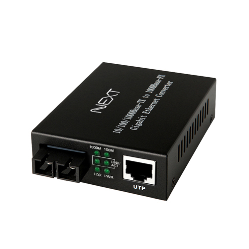 NEXT-2000GSCS 10/100/1000Base-Tx to 1000Base-Rx Gigabit Ethernet Converter