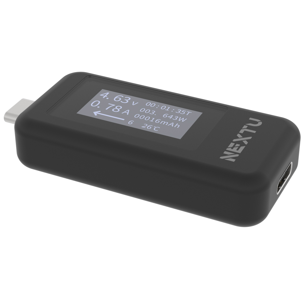 NEXT-VA02 USB-C타입 전류측정 파워메타 전압테스터기