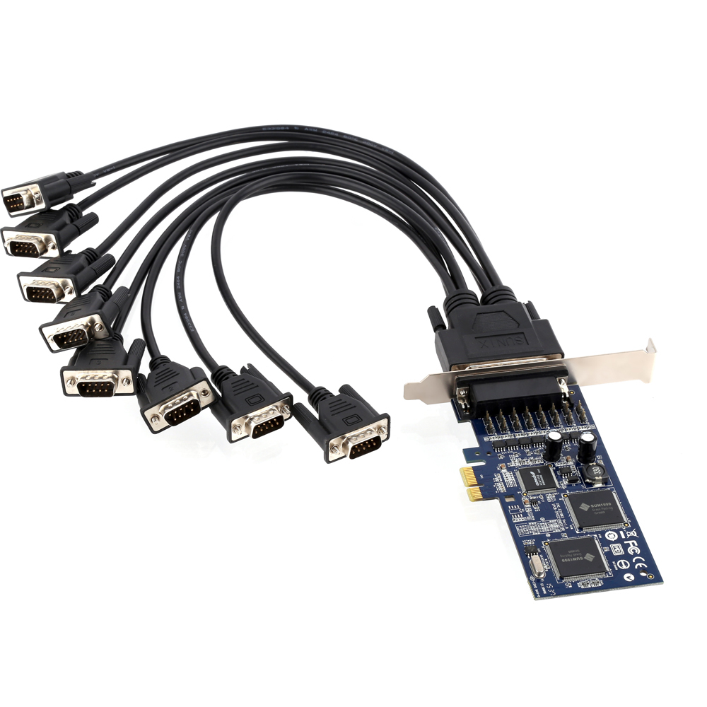 SUNIX IPC-E2108S-B 산업용 8Port PCIe RS422/485 CARD