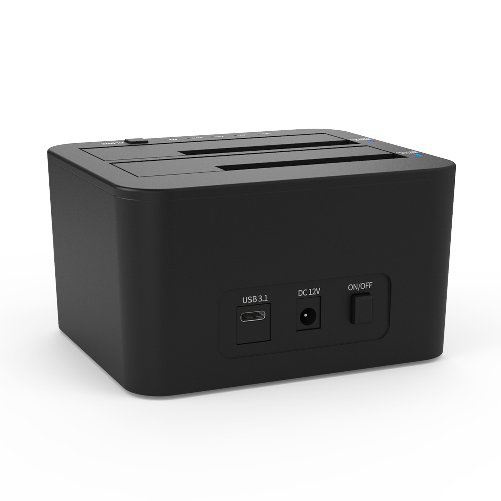 USB 3.1 Type-C 외장형 2Bay 도킹스테이션
