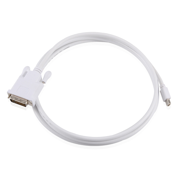 Mini DP to DVI 케이블 Full HD 1080p 60Hz 해상도