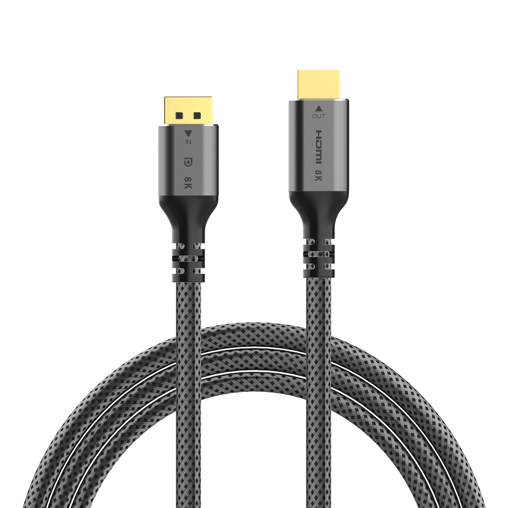 케선화 UHD 8K DP to HDMI 케이블 3M