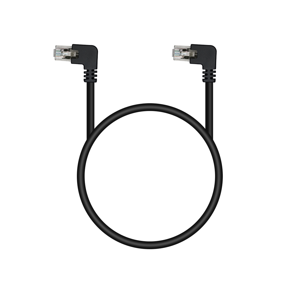 UTP CAT.6 랜케이블 양방향 오른쪽 꺾임 1M