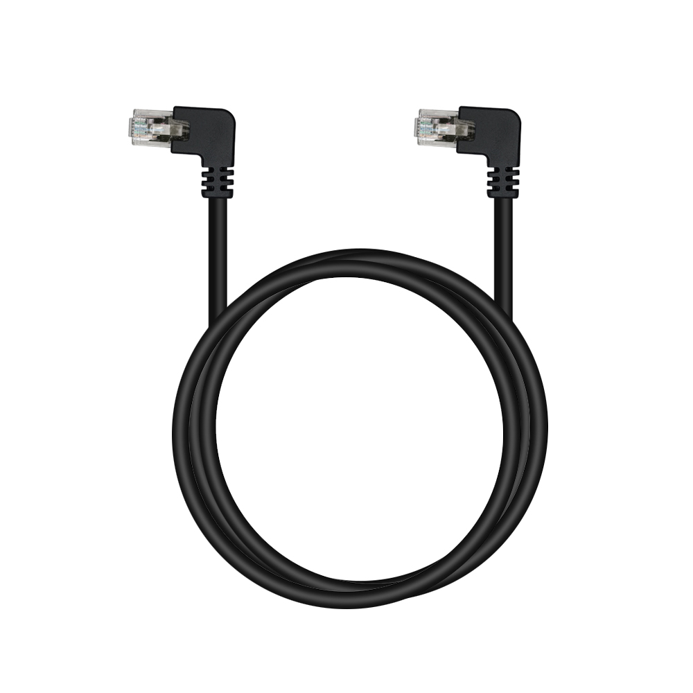 UTP CAT.6 랜케이블 양방향 오른쪽 꺾임 3M