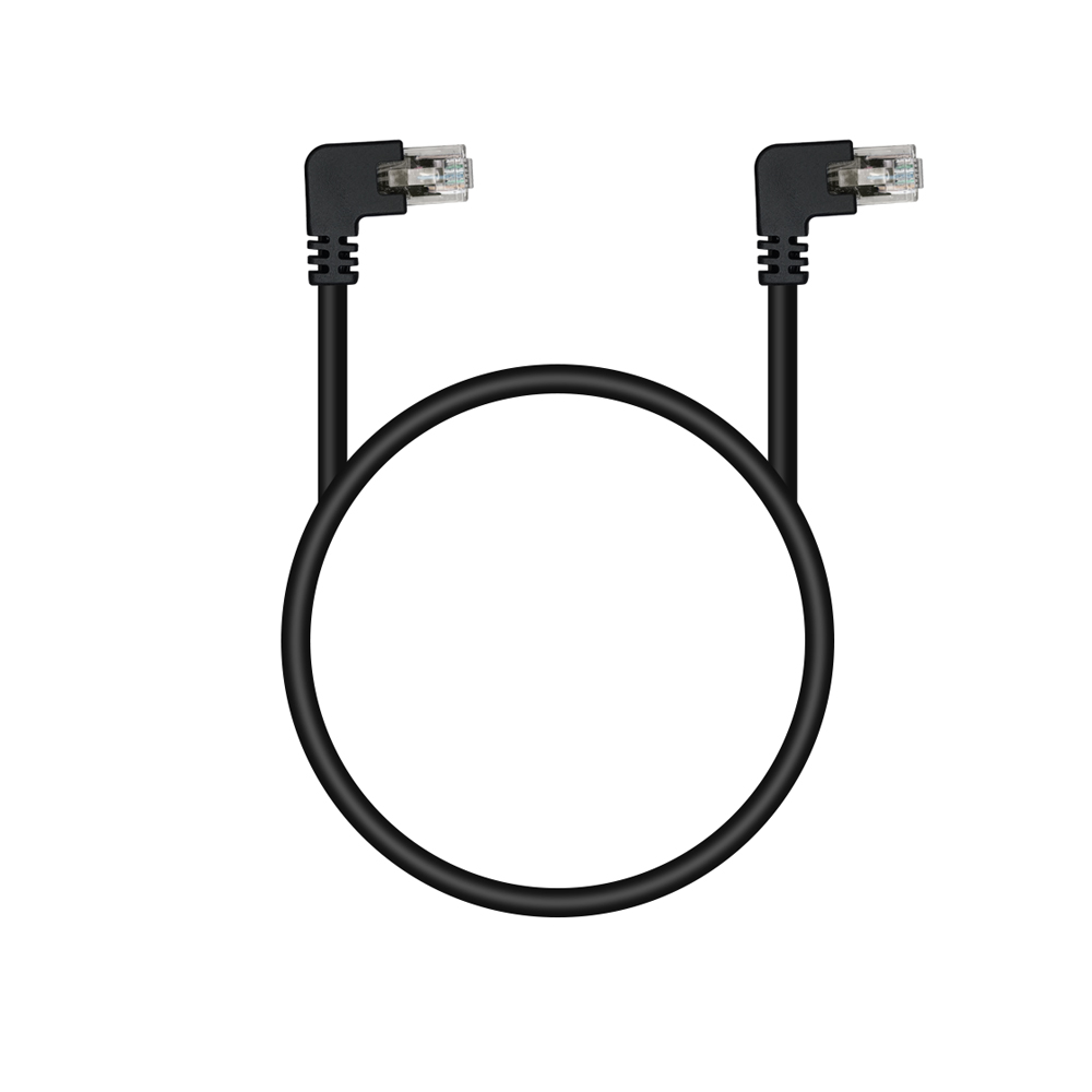 UTP CAT.6 랜케이블 양방향 왼쪽 꺾임 1M