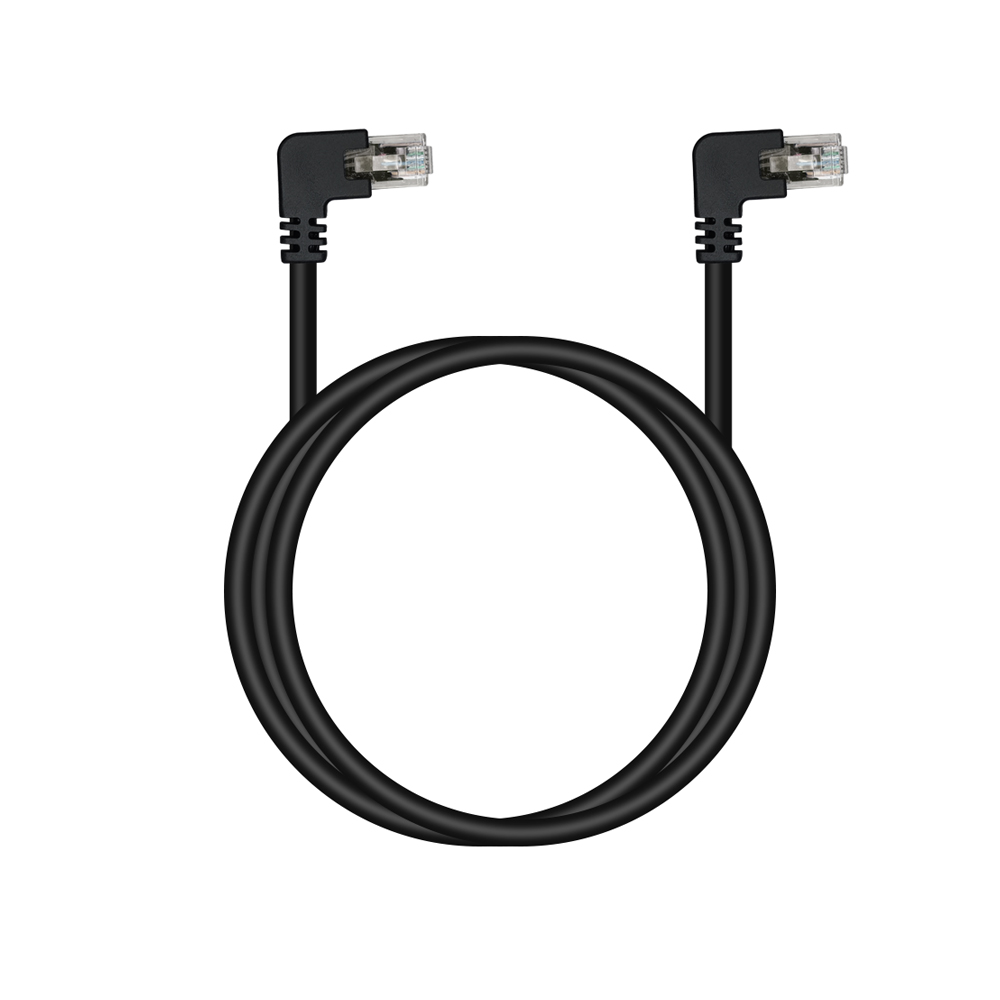 UTP CAT.6 랜케이블 양방향 왼쪽 꺾임 3M