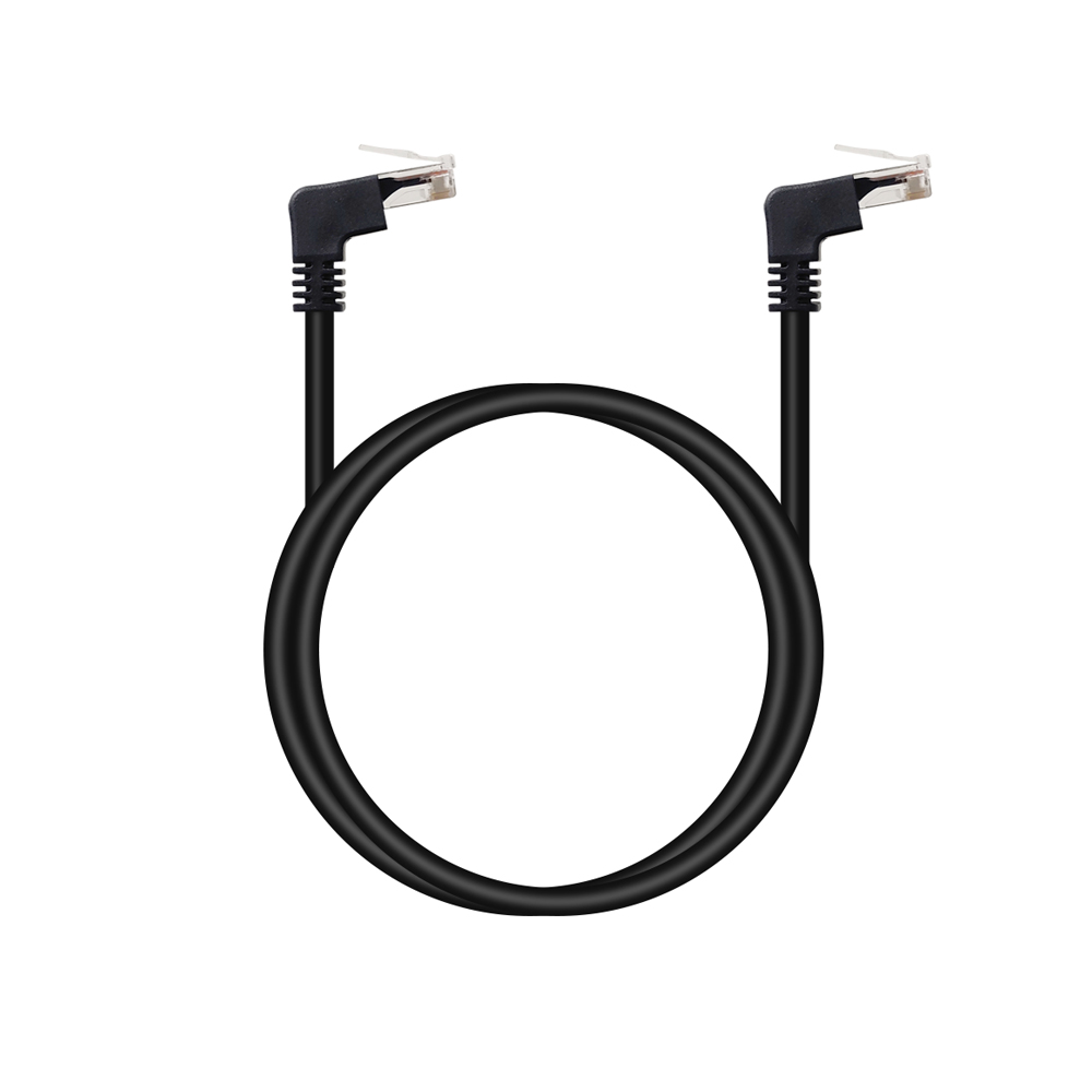 UTP CAT.6 랜케이블 양방향 상향 꺾임 2M