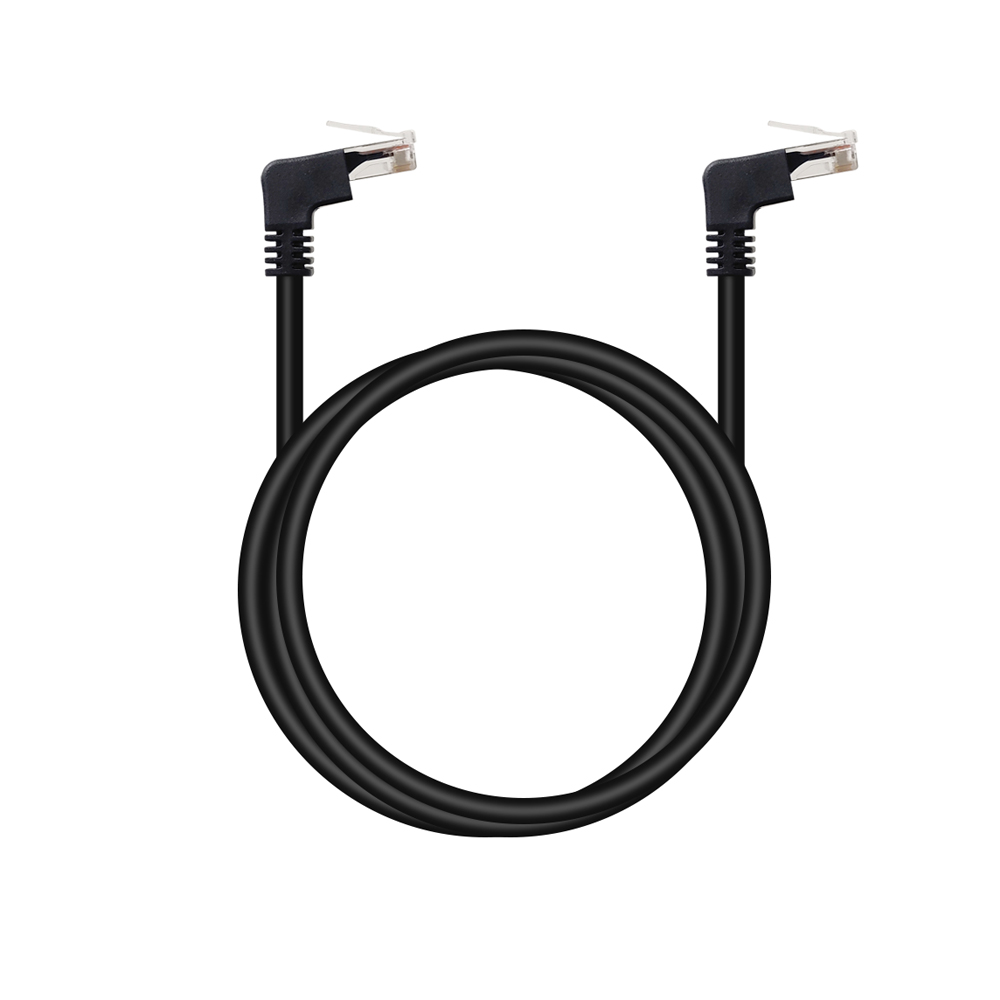 UTP CAT.6 랜케이블 양방향 상향 꺾임 3M