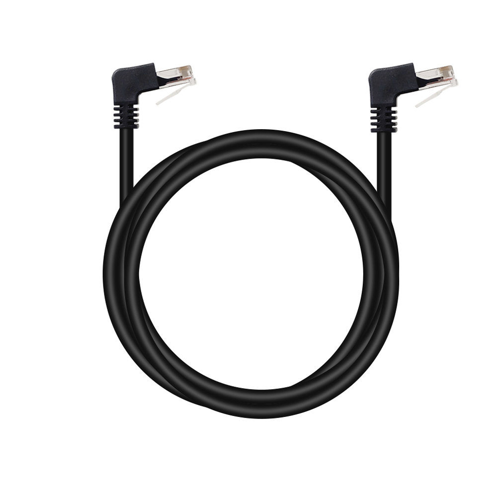 UTP CAT.6 랜케이블 양방향 하향 꺾임 5M