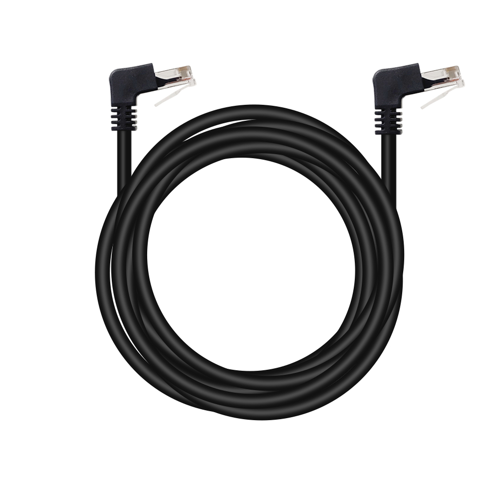 UTP CAT.6 랜케이블 양방향 하향 꺾임 10M