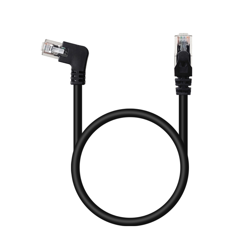 UTP CAT.6 랜케이블 오른쪽 꺾임 1M