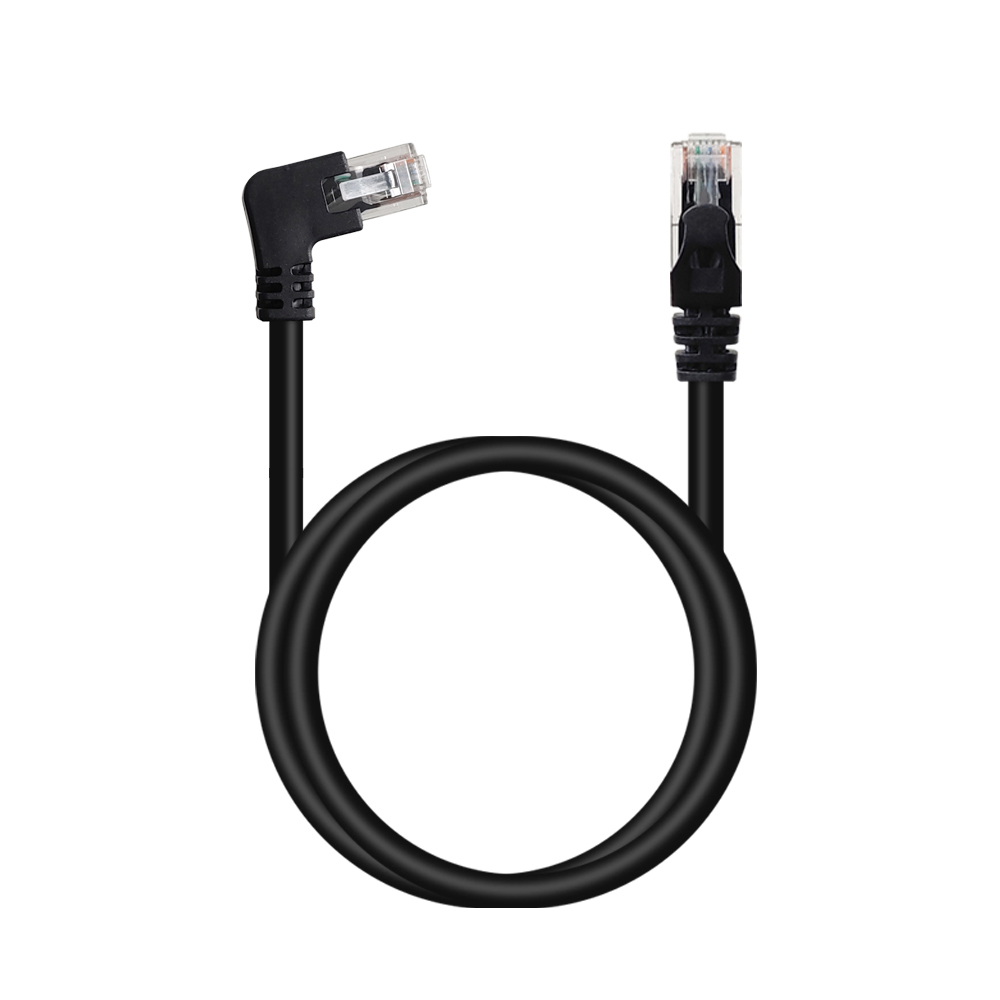 UTP CAT.6 랜케이블 왼쪽 꺾임 2M