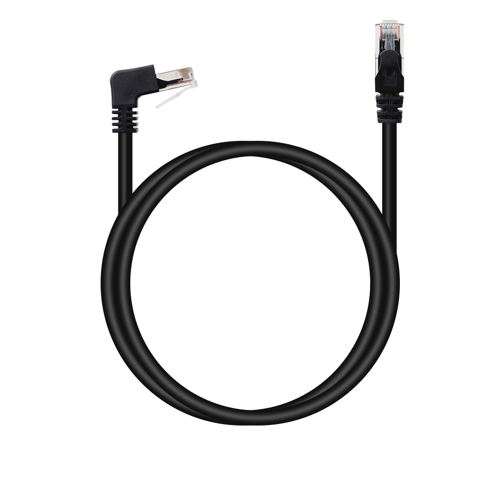 UTP CAT.6 랜케이블 하향 꺾임 2M