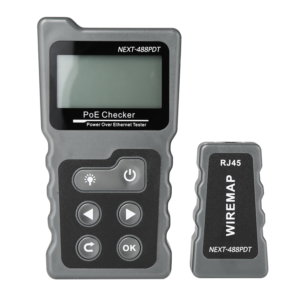 POE 랜 테스터기 LCD화면