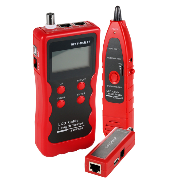 RJ11 RJ45 BNC USB 동축 랜 테스터기 케이블 추적기