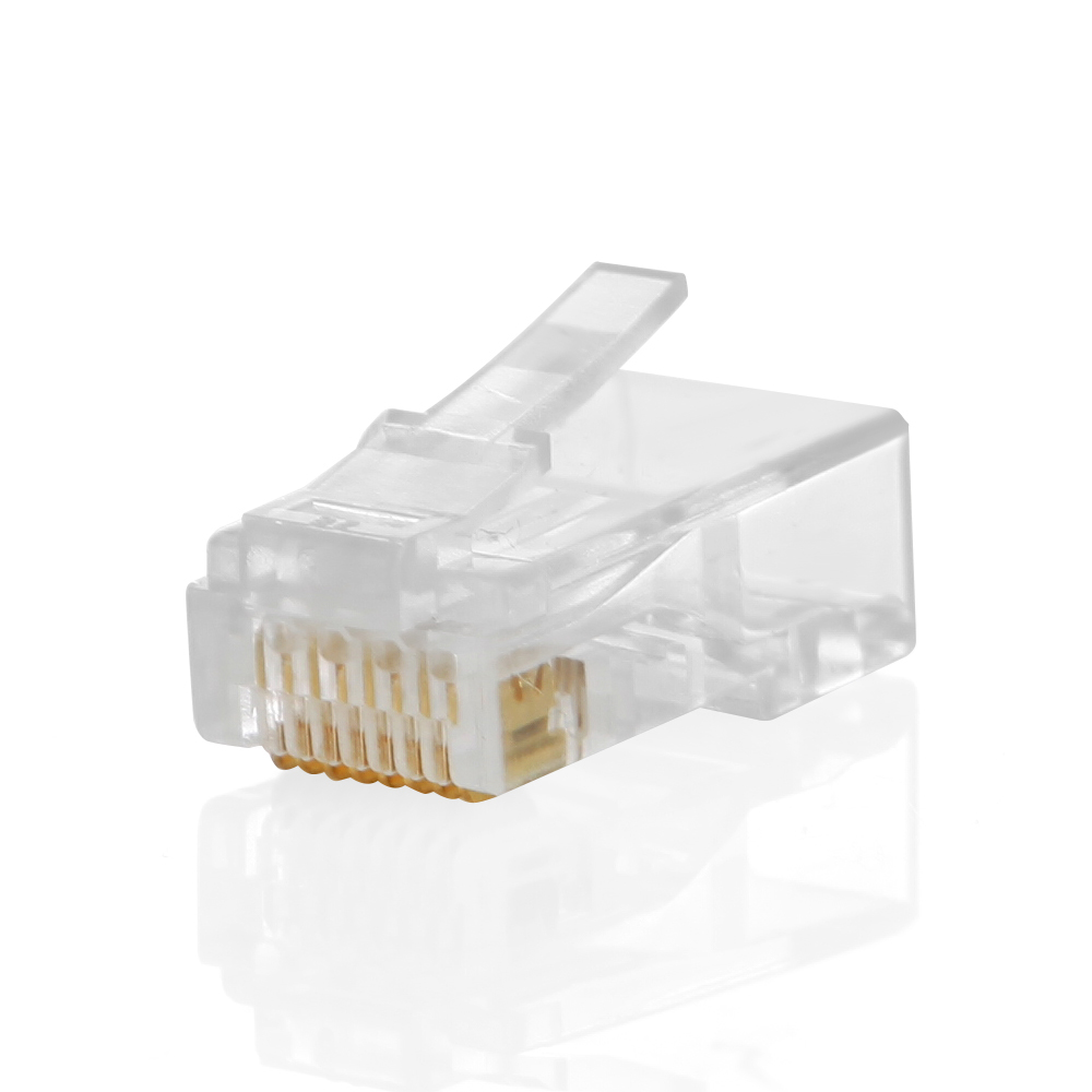 CAT6 UTP RJ45 커넥터 3발이 8P8C