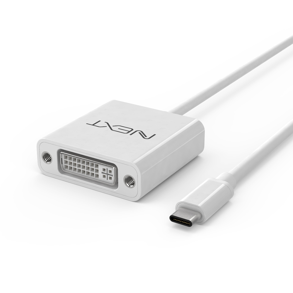 USB TypeC to DVI 변환 아답터넥스트