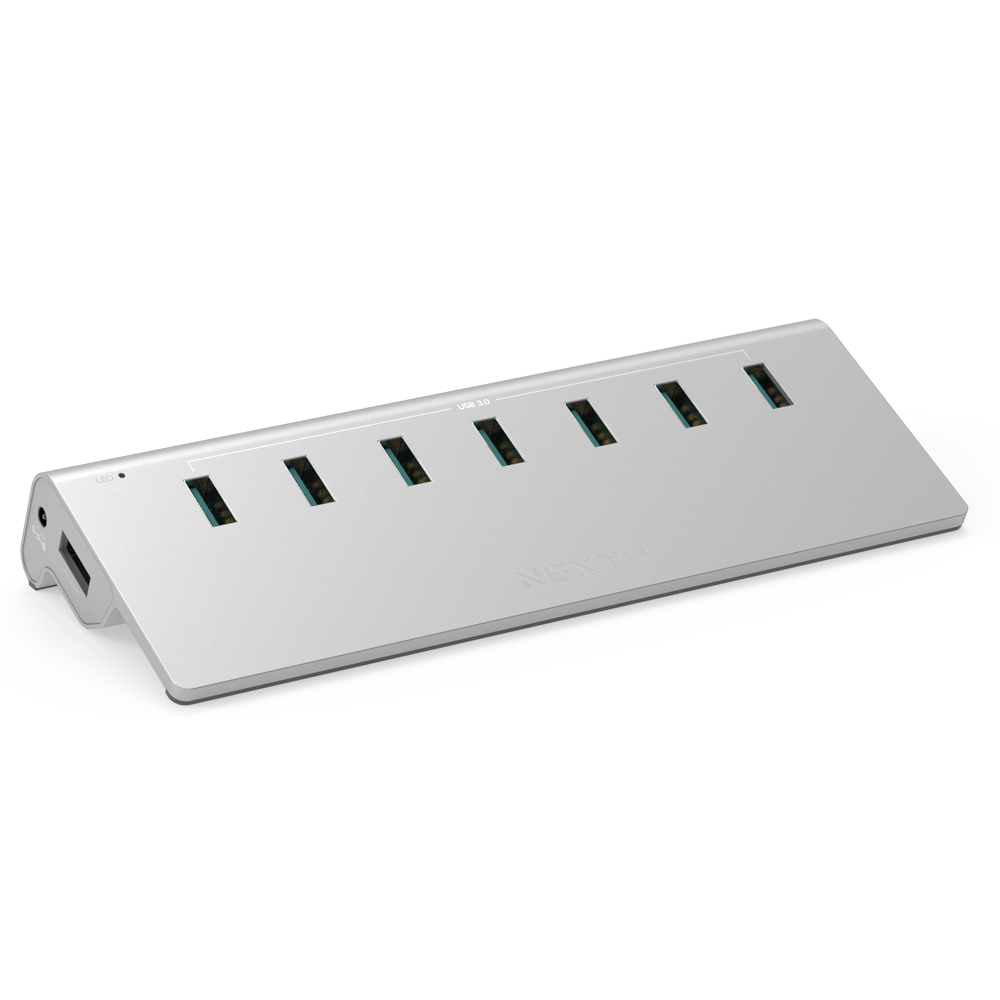 케이블 분리형 유전원 7포트 USB 허브