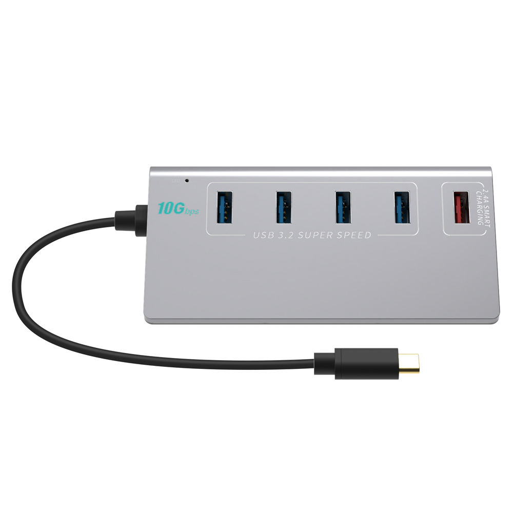 USB-C to Type-A 3.2 GEN2 10G 유전원 5허브