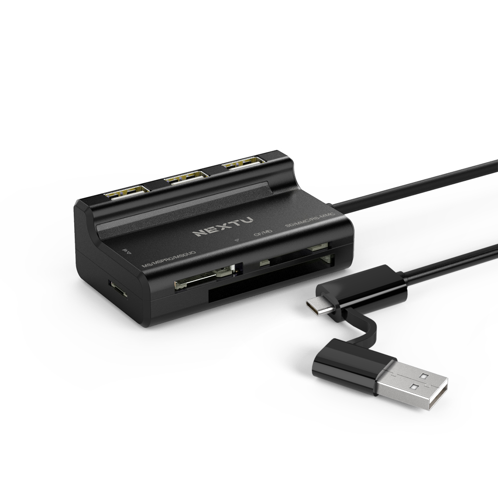 USB3포트 허브 카드리더기 콤보