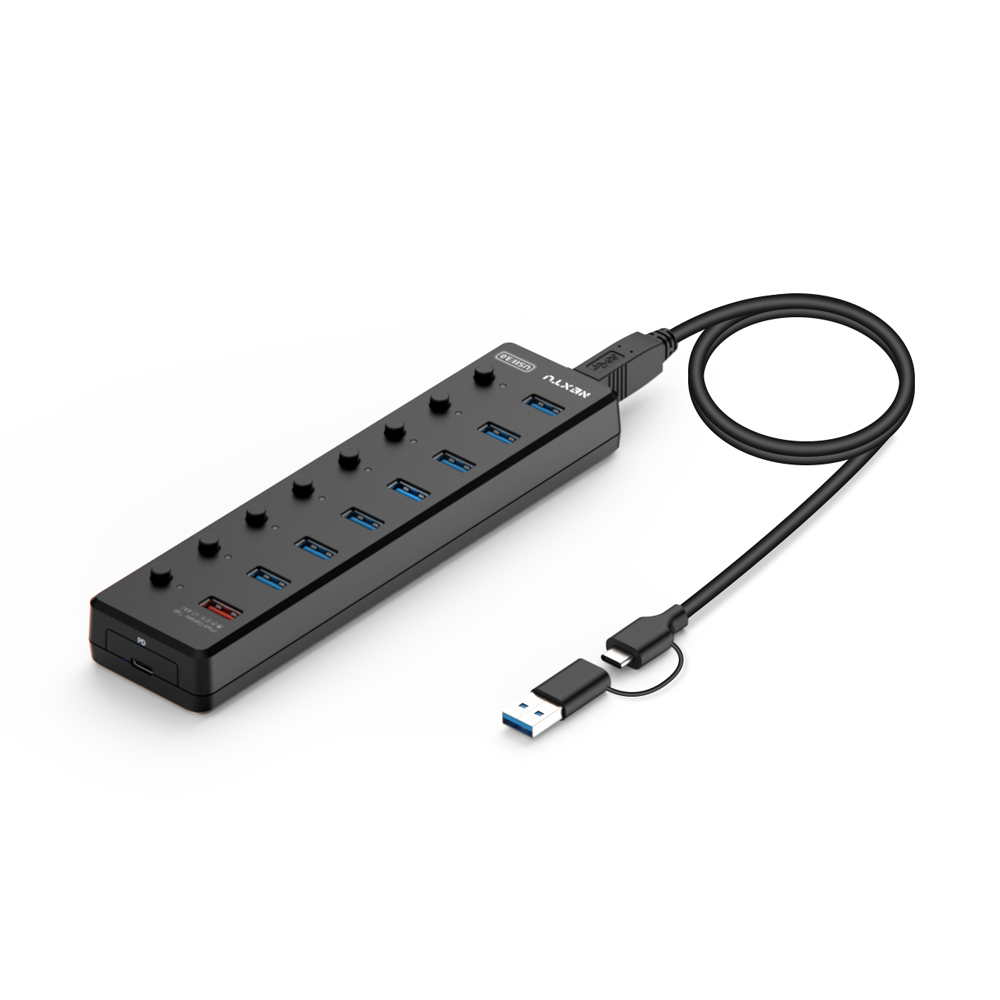 9포트 USB3.0 USB허브 퀵차지 PD3.0 고속충전