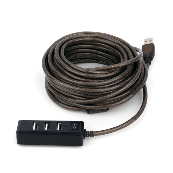 USB2.0 4포트 유전원 리피터허브 10M