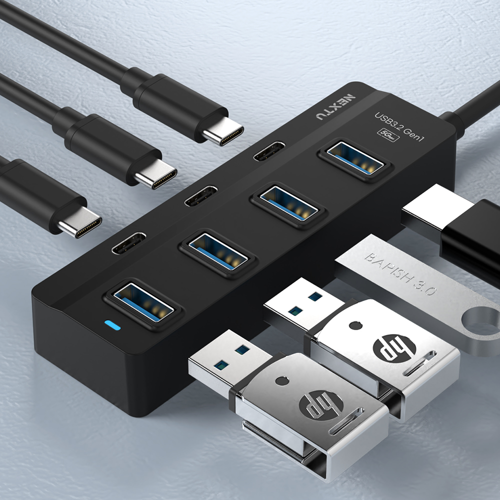 세기누스 코어 C타입 7포트 USB허브