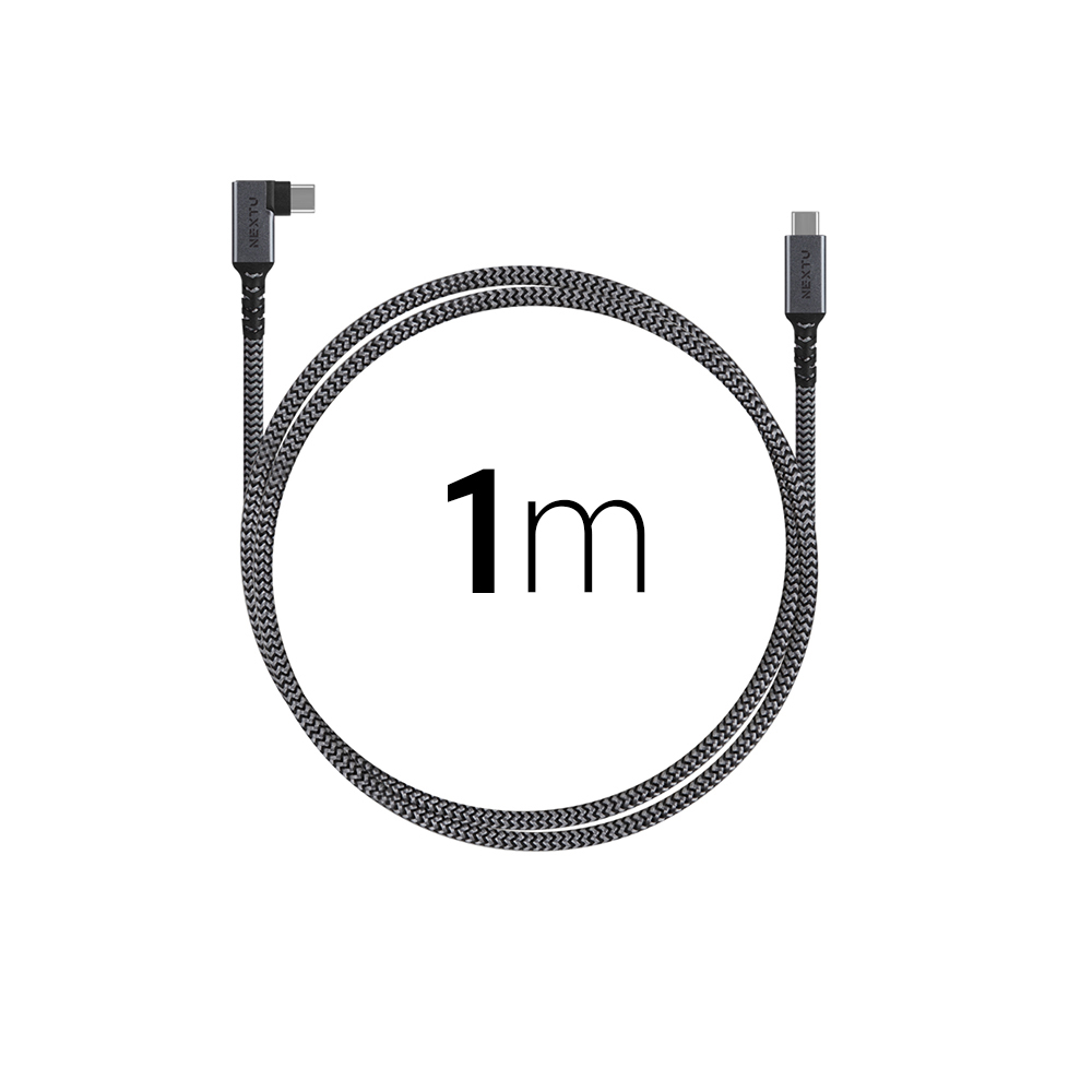 C타입 PD ㄱ자 USB-C to C 고속충전케이블 1M