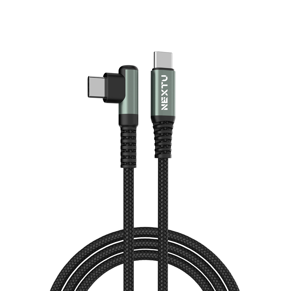 90도 꺾임형 초고속충전 케이블 1.2m