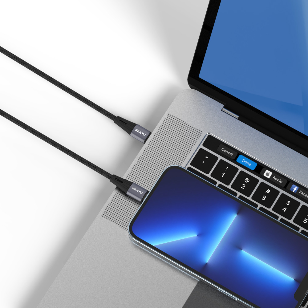 C to lightning 고속충전 데이터 케이블 0.3m