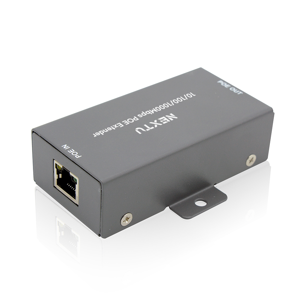 10/100/1000Mbps 무전원 데이지체인지원 POE거리연장기