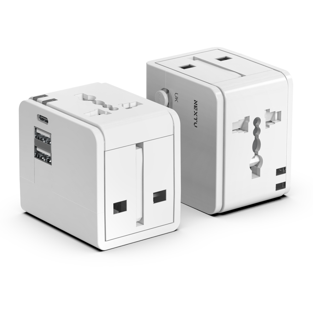 여신우 3포트 C타입 여행용 멀티 어댑터 플러그