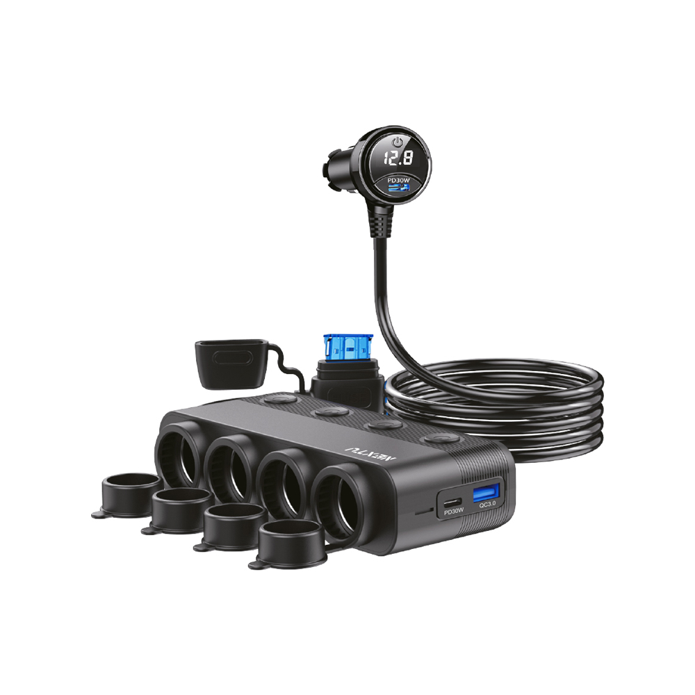 시우난 차량용 멀티 USB고속충전 시거잭 4구