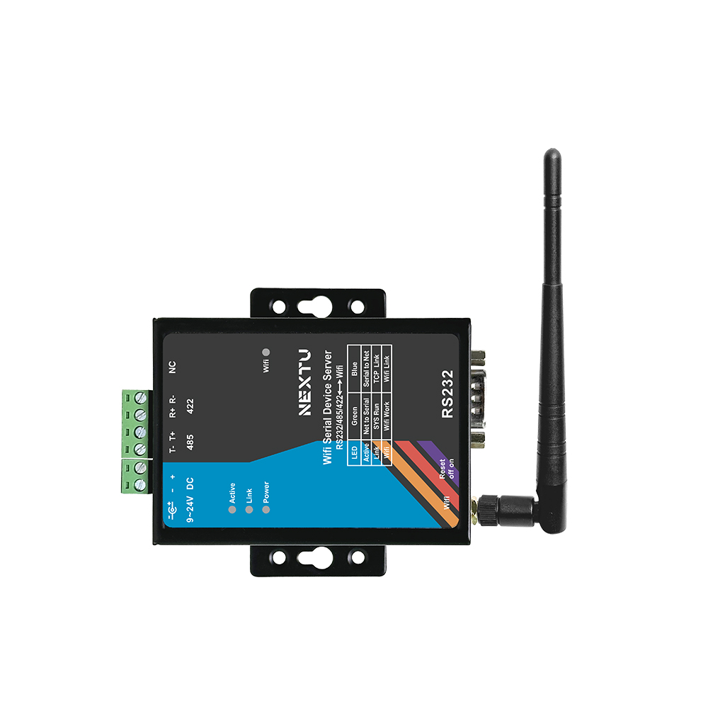 얼리즈 산업용 RS232 422 485 to WIFI 이더넷 시리얼 컨버터 ZWEC232485