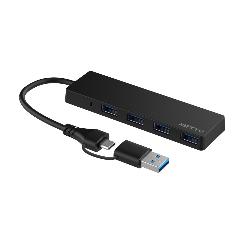 유다한 4포트 멀티포트 2in1 케이블 USB 3.0 허브