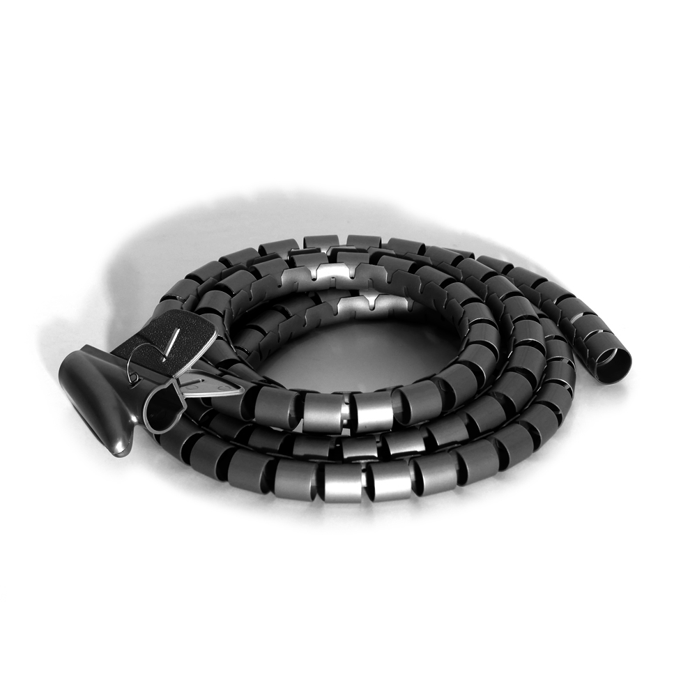 자이미 전선정리 선정리 매직 케이블 블랙 2.5M 지름 28mm