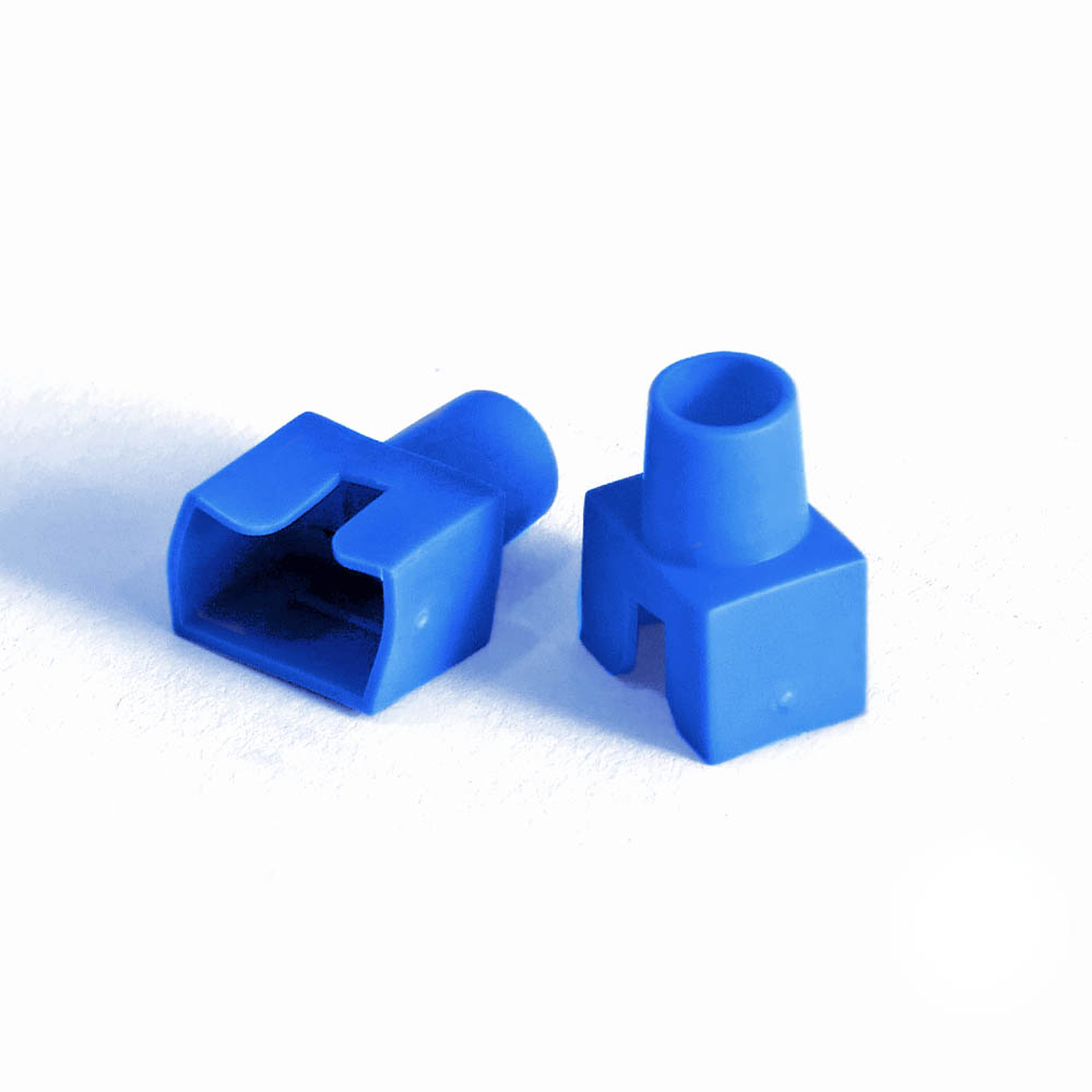 자비독 RJ45 보호캡 각부트 랜부트 100개입 파랑