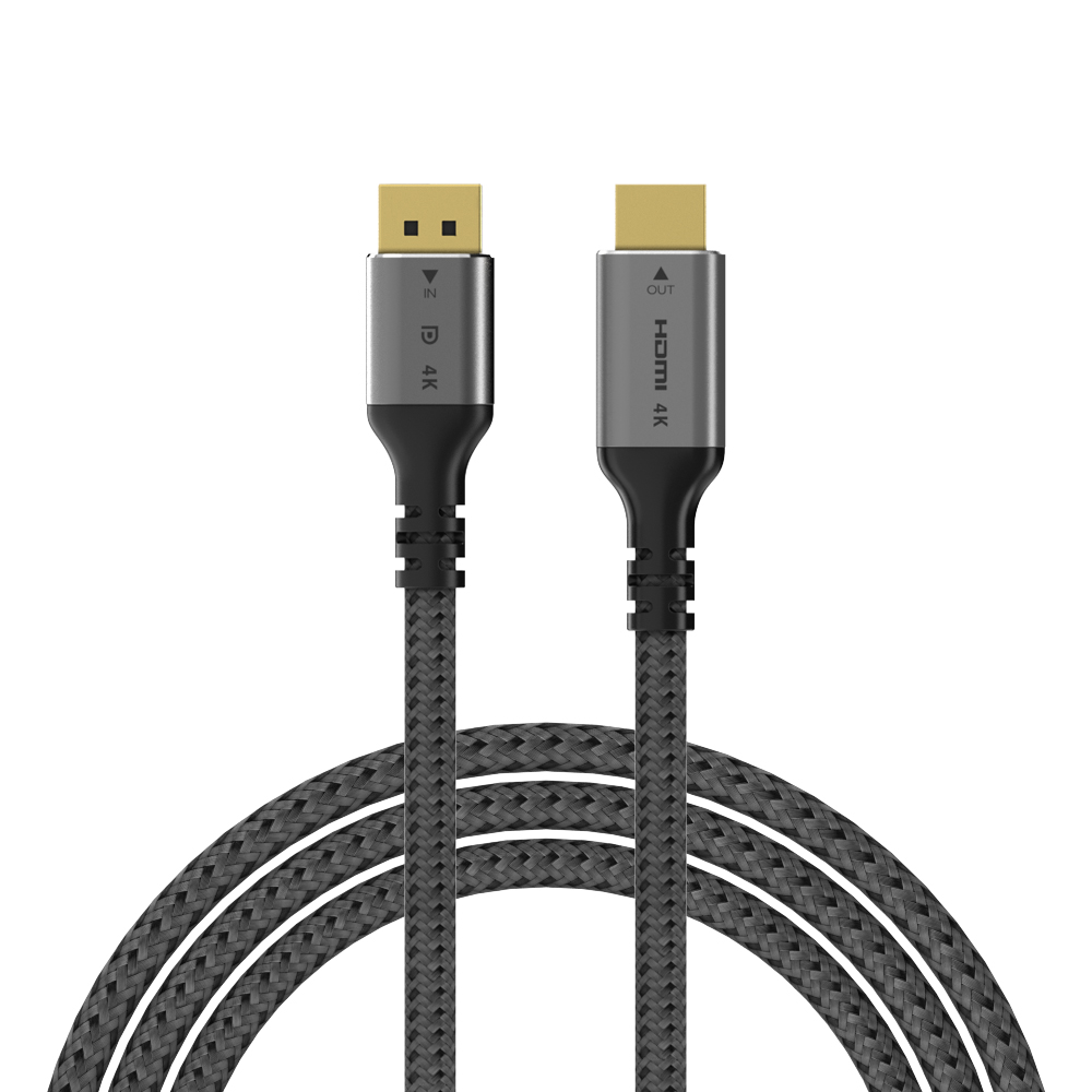 케아몬  DP to HDMI 케이블 v2.0 3M