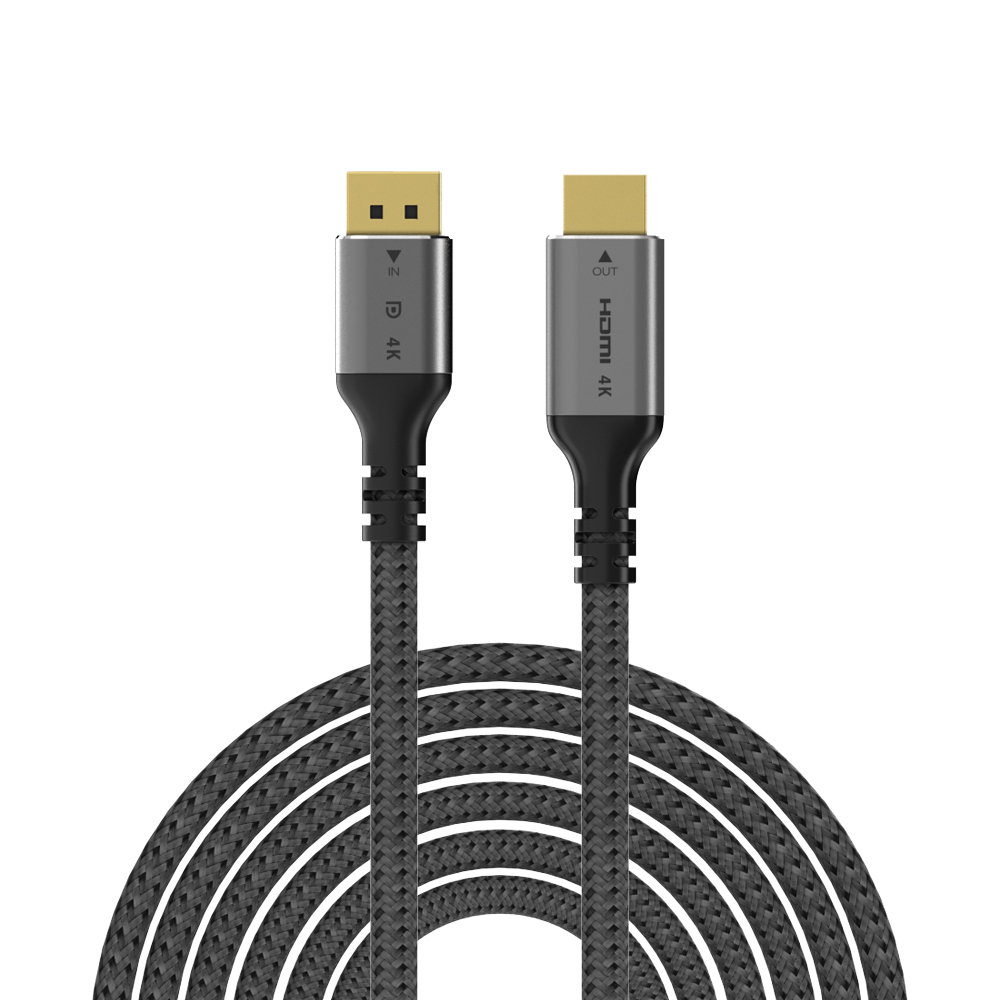 케아몬  DP to HDMI 케이블 v2.0 10M