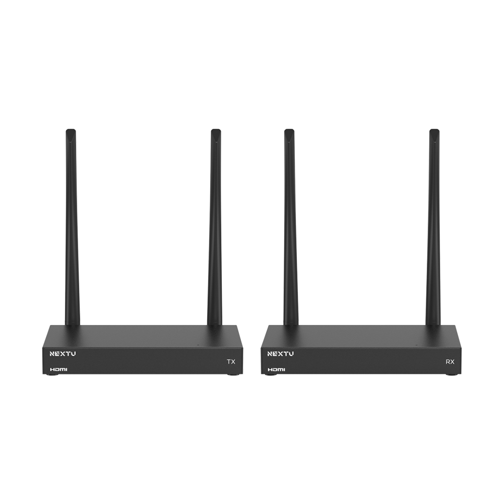 미르단 150M 장거리 무선 HDMI 송수신기 KVM 지원 FHD 디스플레이 TV 모니터 미러링 4305HDW