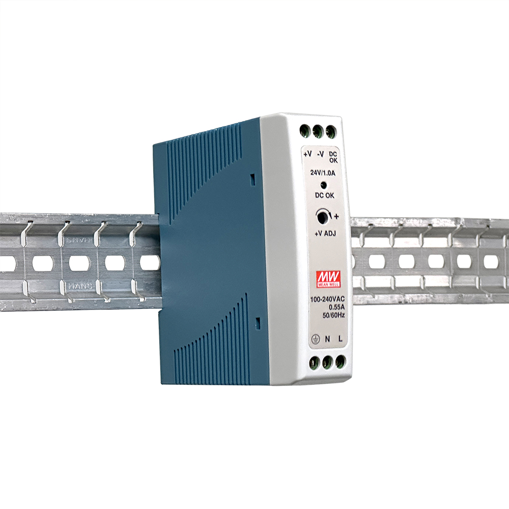 피드런 24V 1채널 DIN 레일 산업용 전원 공급장치 24W SMPS 024PSE