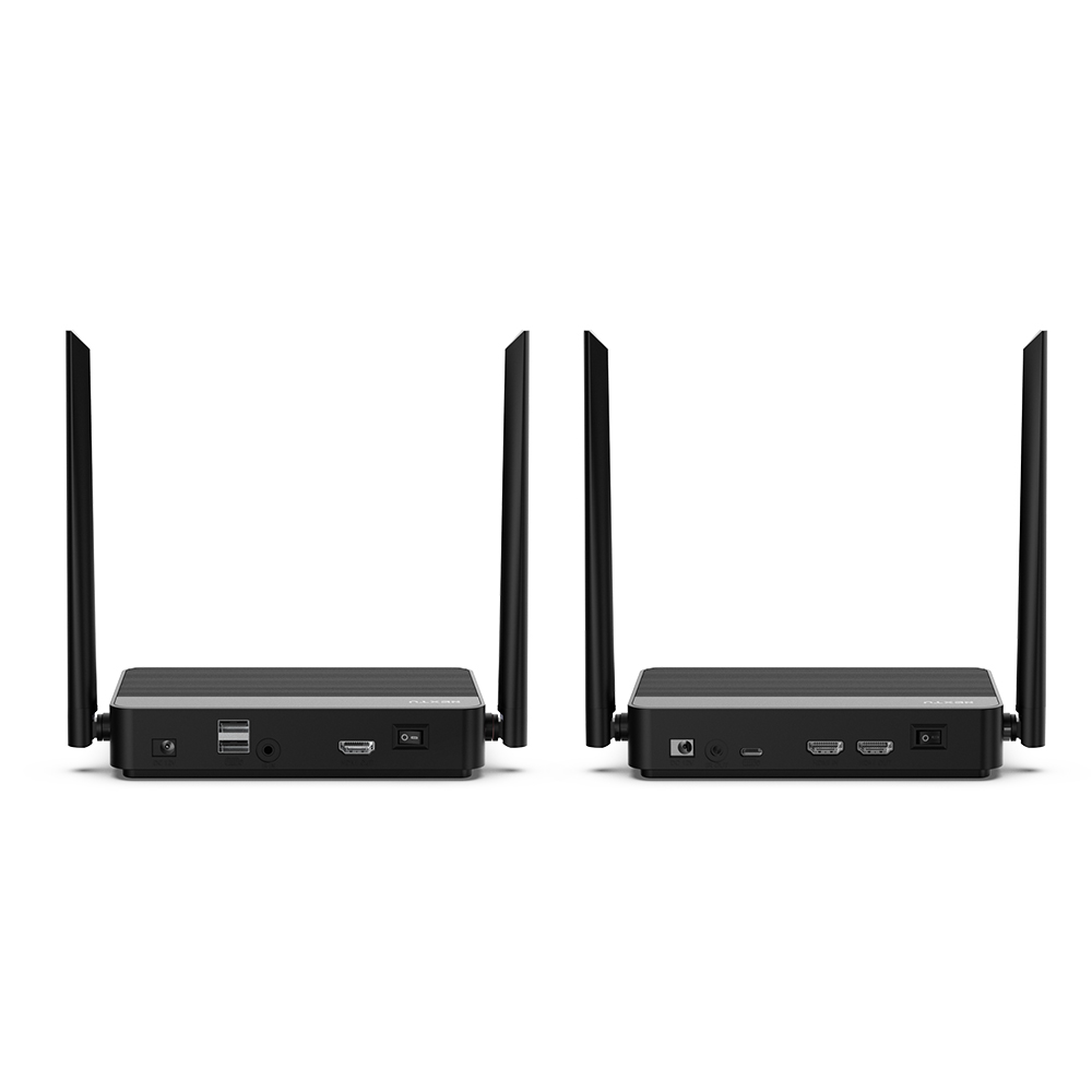 미오프 UHD HDMI2.0 초저지연 4K60 100M 장거리 무선 미러링 KVM 송수신기