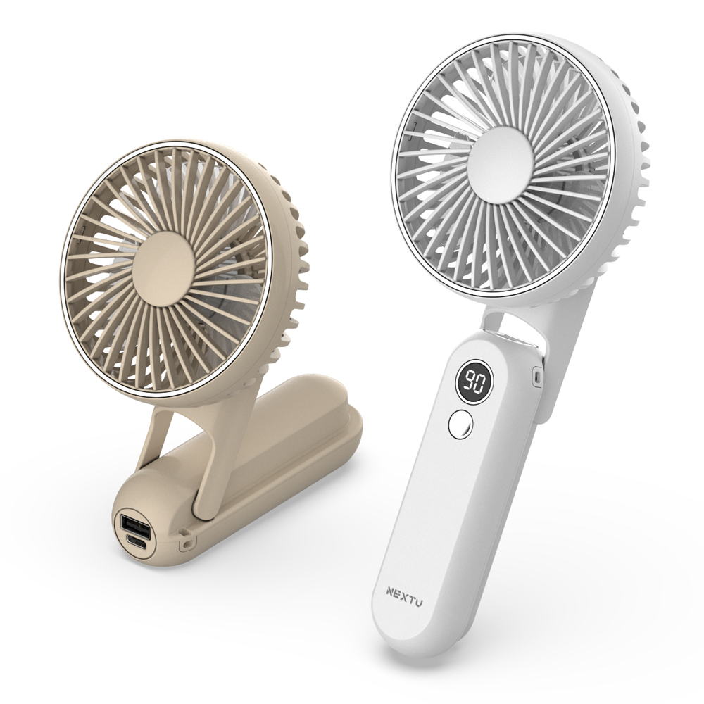 에어스핀 F1  2in1 미니 폴더형&스탠드형 핸디선풍기