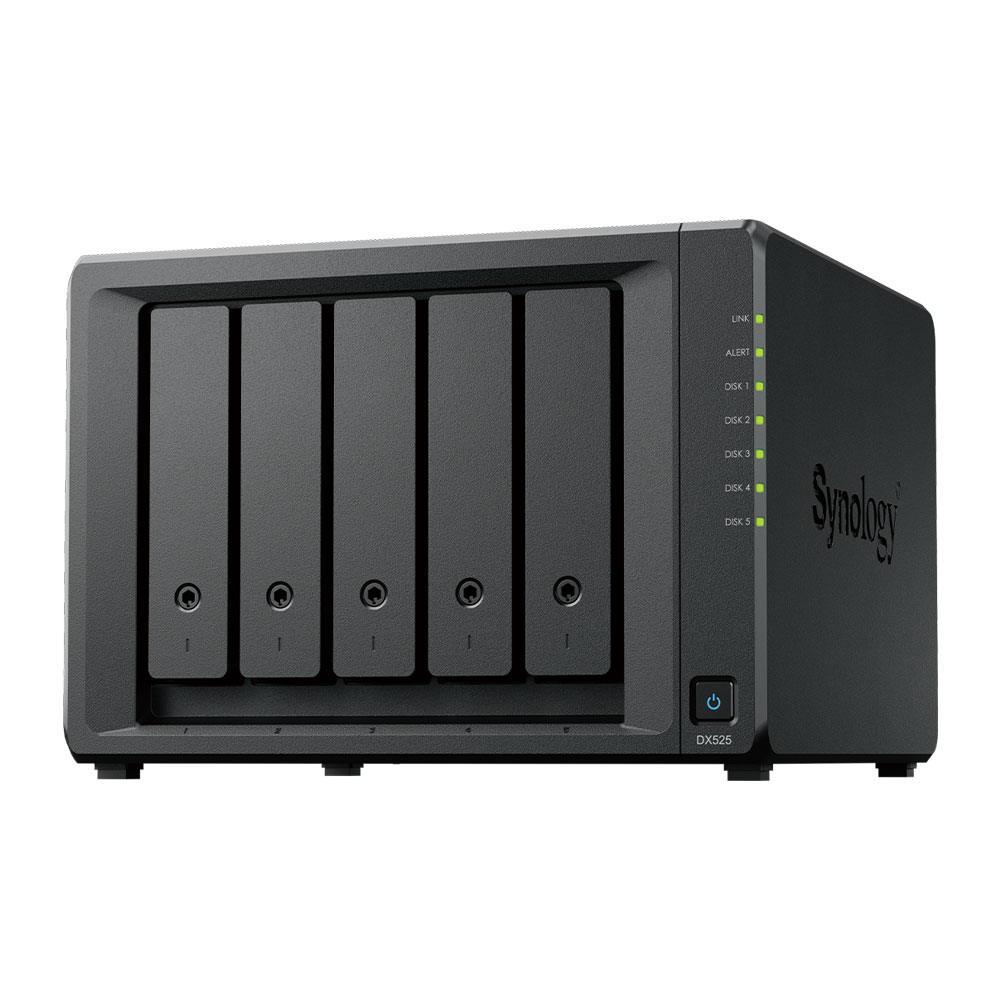 시놀로지 DiskStation의 원활한 용량 확장 DX525