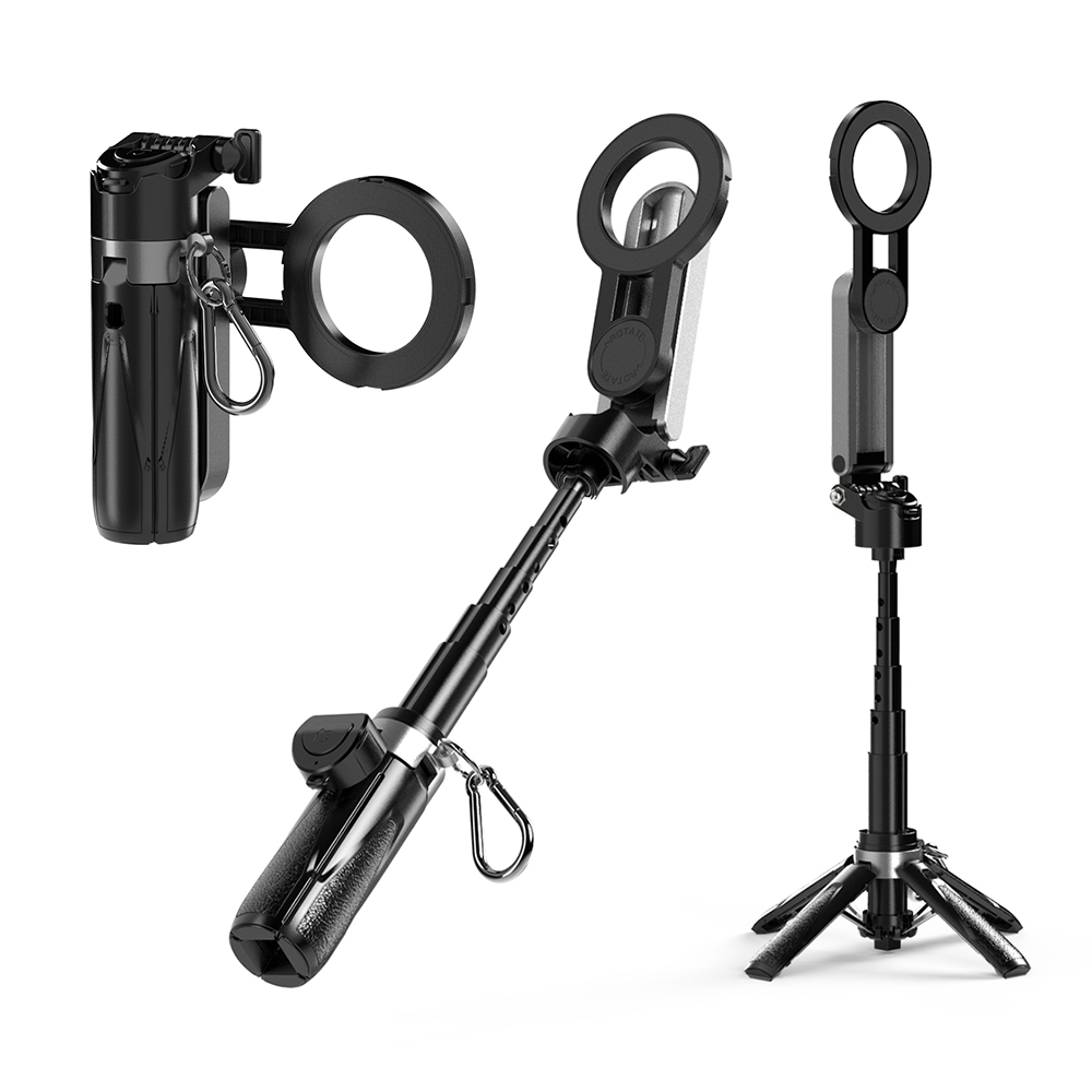 무빙샷 SP1 360도 맥세이프 셀카봉 삼각대 블루투스 리모컨 포함