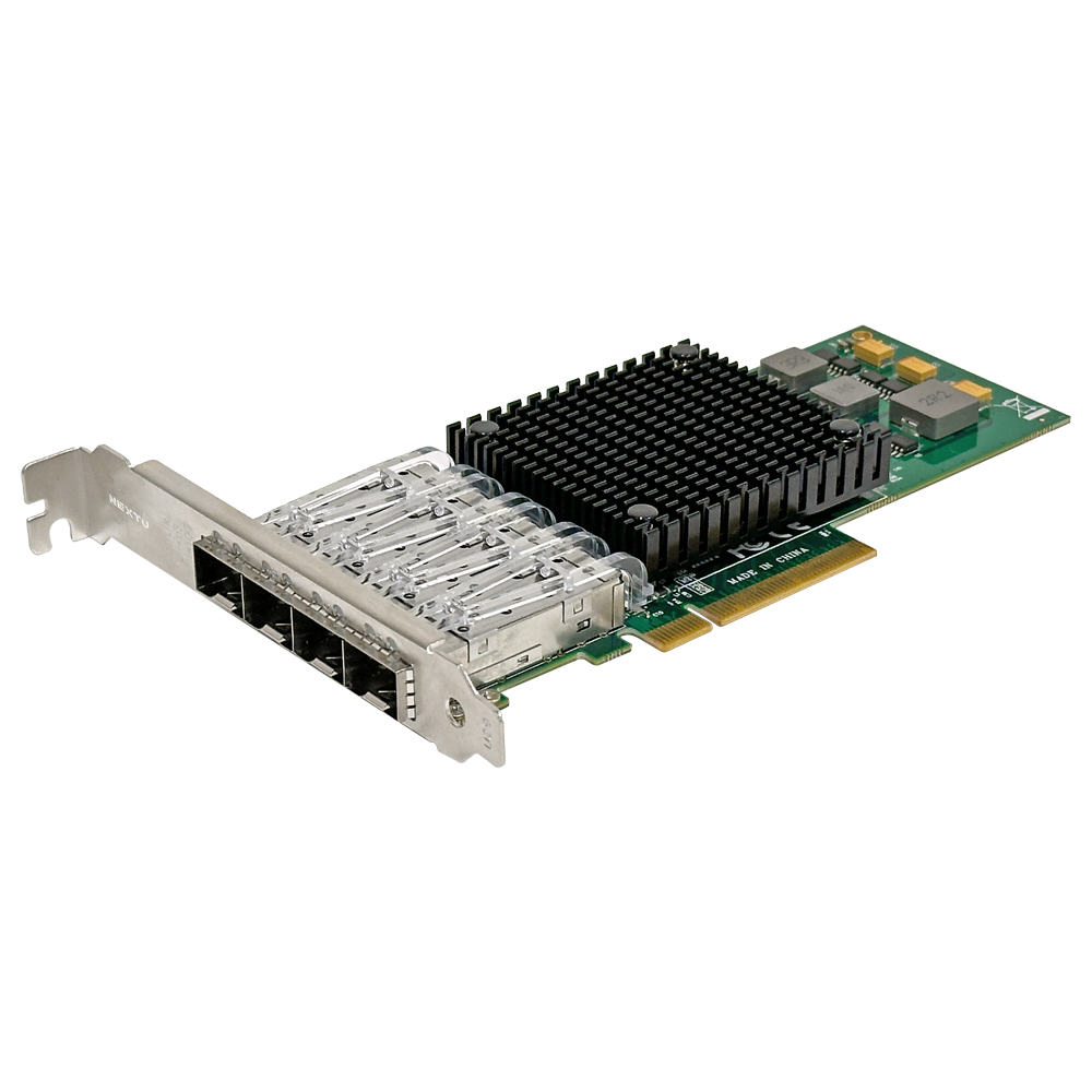 래아루 PCIe x8 Quad SFP+ 브로드컴 10G서버랜카드