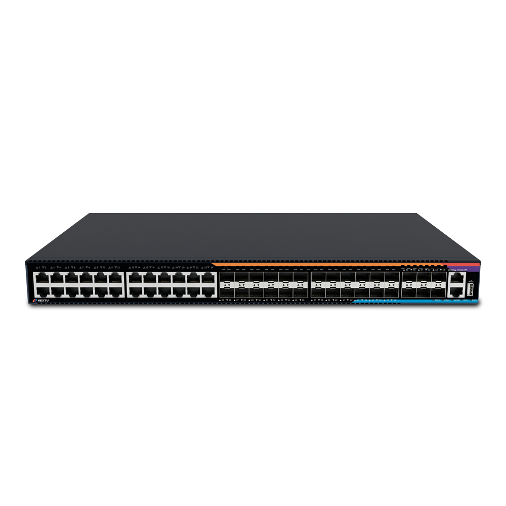 넥스트유 베이넥 MX1 L3 24포트 10/100/1000Mbps + 1G 24SFP /10G 6SFP+ 스위치허브