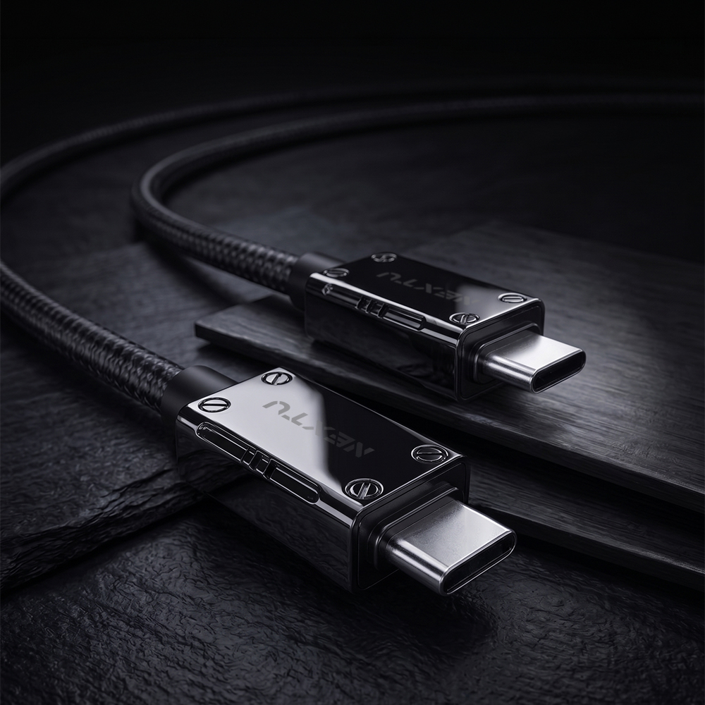 케이블온 CC2 240W PD 3.1 메탈 C to C 초고속 충전 케이블 1M