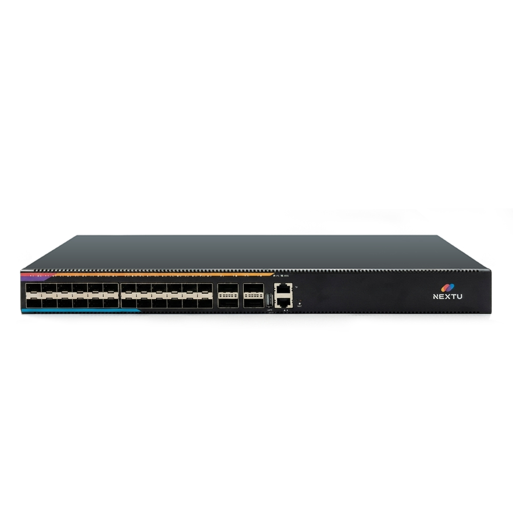 24포트 10G SFP+ 4포트 100G QSFP28 L3 매니지드 스위치허브